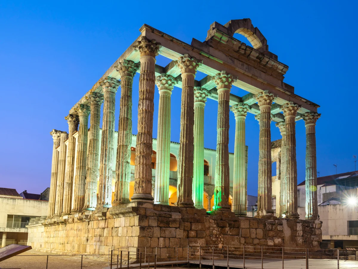 Temple of Diana in Merida