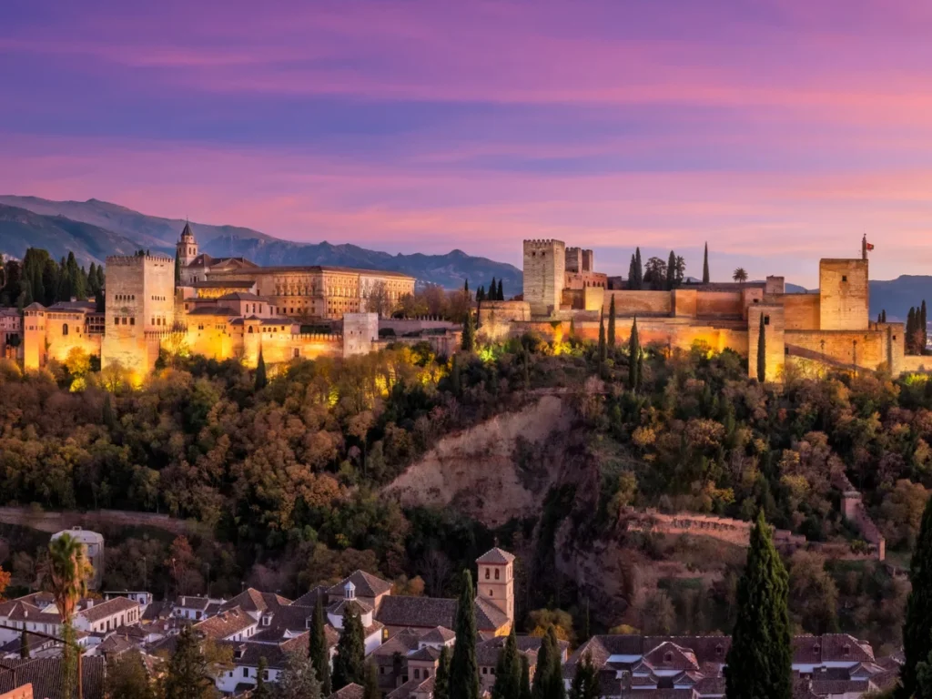 The Alhambra is a historical place in Granada, Spain, and worth visiting