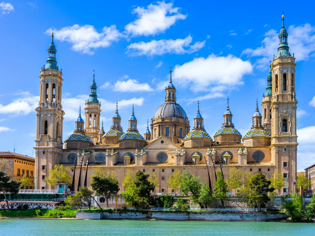 The Basilica of Our Lady of the Pillar in Zaragoza is beautiful
