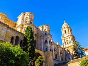 The Cathedral in Malaga is beautiful