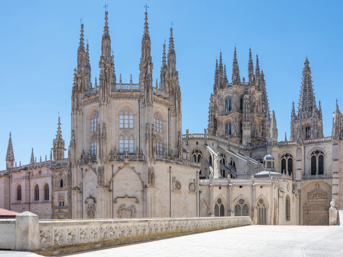 The Cathedral of Saint Mary of Burgos in Spain