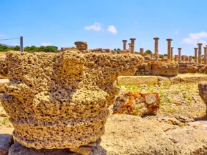 The Roman ruins in Baelo Claudia, Spain