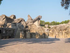 The Roman site of Itálica in Spain