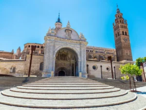 The beautiful Cathedral in Tarazona de Aragon