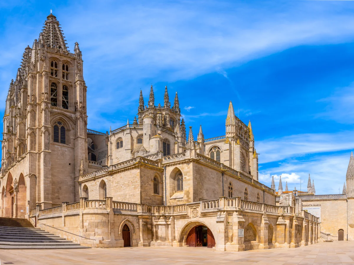 The beautiful Cathedral of Saint Mary of Burgos