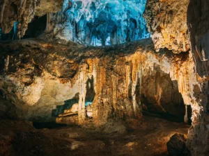 The caves of Nerja is a popular attraction on Costa del Sol