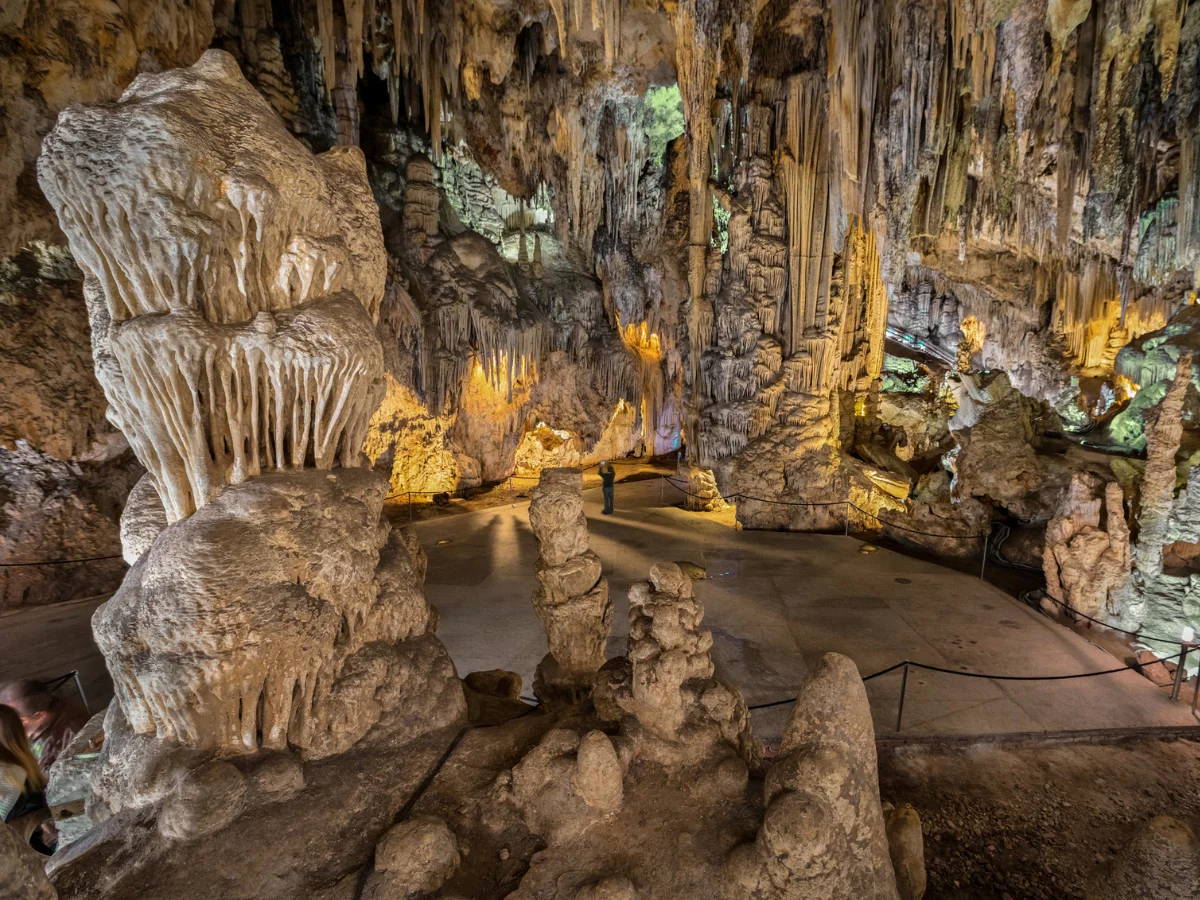 The famous Nerja Cave