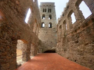 The historical Monastery Sant Pere de Rodes