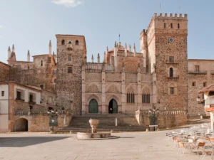 The historical Royal Monastery of Santa Maria