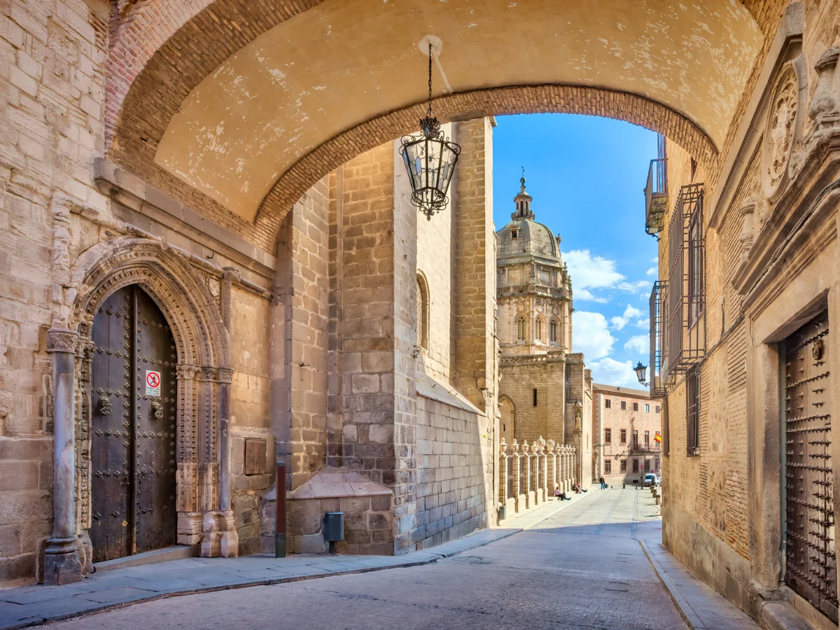 Toledo is a historical town close to Madrid