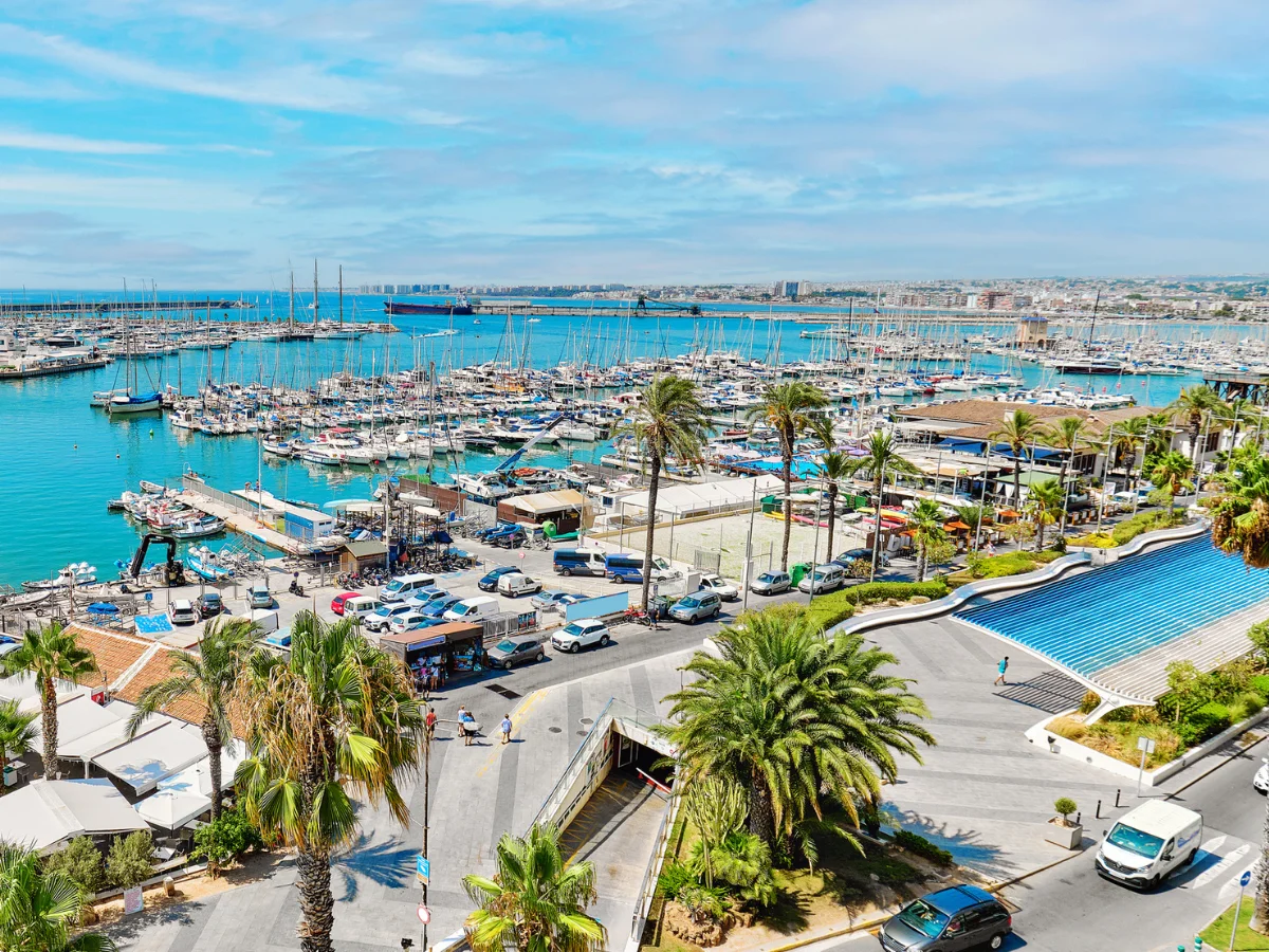 Torrevieja harbour, Costa Blanca