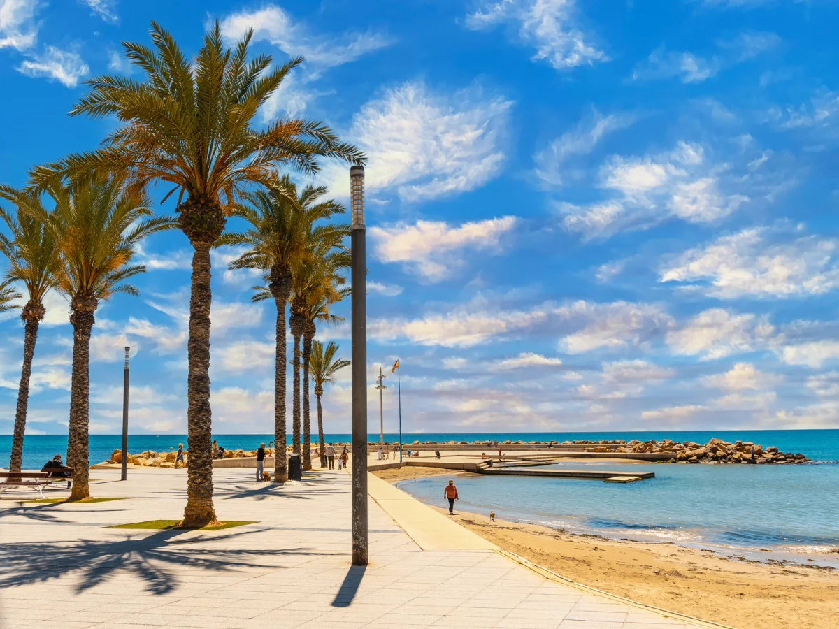 Torrevieja is a popular destination on Costa Blanca, Valencia Region