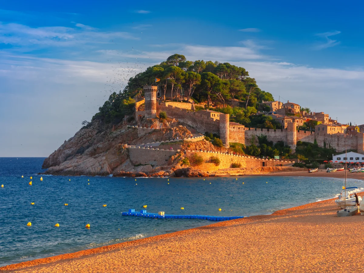 Tossa de Mar is a beautiful city in Costa Brava