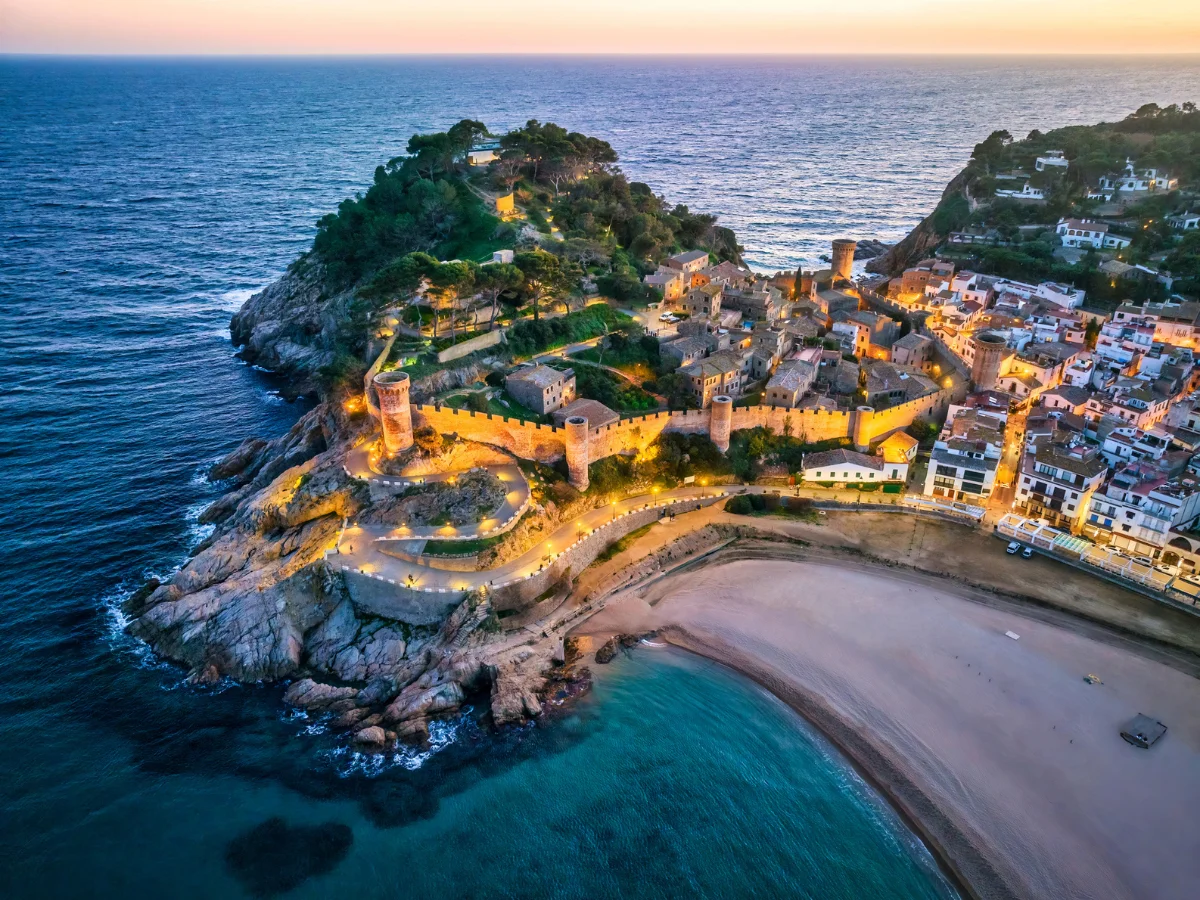 Tossa de Mar is a historical town in Costa Brava