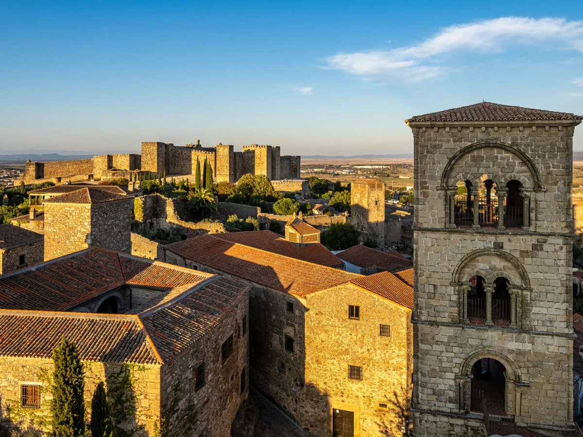 Trujillo Castle is beautiful