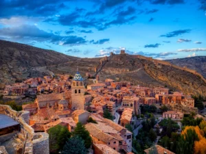 View of Albarracin and the walls