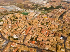 View of Huesca in Spain