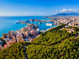 View of Malaga