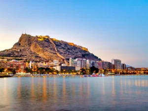 Alicante city on the stunning Costa Blanca, Spain