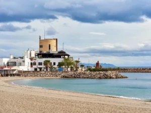 Aguadulce beach on Costa Almeria