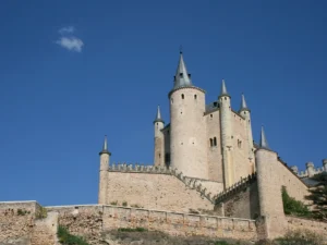 Alcazar Castle in Segovia, Spain