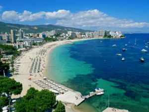Beautiful beach in Magaluf