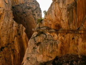 Caminito del Rey is a wonderful hiking track in Spain
