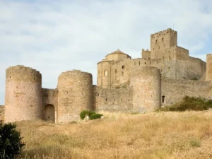 Castle of Loarre in Aragon, Spain