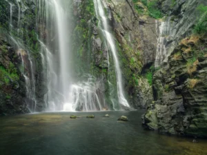 Explore Fervenza de Toxa, a famous waterfall in Spain