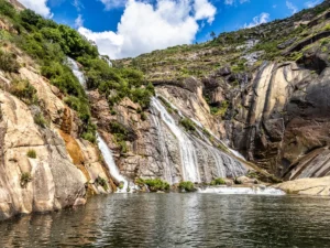 Explore the Ezaro waterfall, Galicia