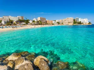 Magaluf on Mallorca is a famous party town in Spain