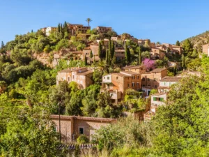 Mountain village of Deia on Mallorca