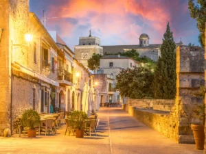 Old town in Alcudia, Mallorca