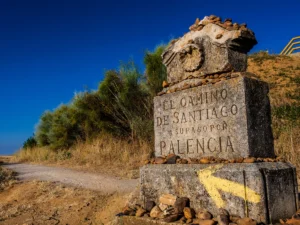 Pilgrim route Camino de Santiago