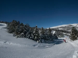 Experience thrilling skiing adventures in Port del Comte, Spain