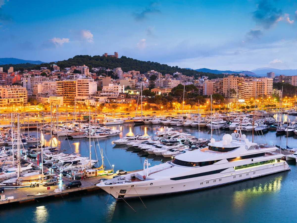 Port in Palma de Mallorca, Spain