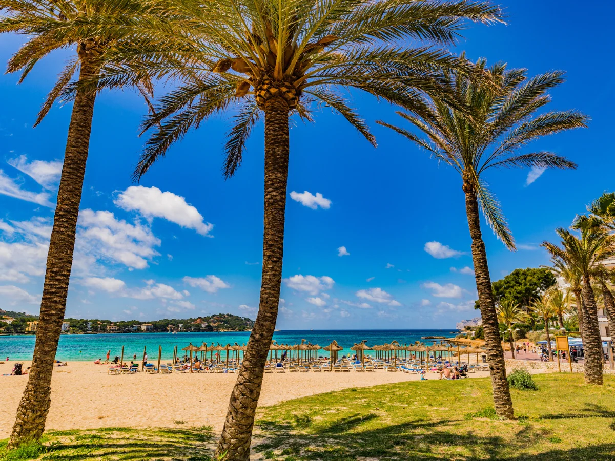 Santa Ponsa is a beautiful coastal town on Mallorca