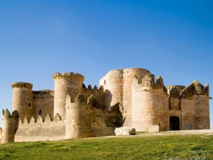 The Castle of Belmonte in Spain is well preserved