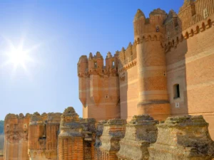 The Castle of Coca in Spain
