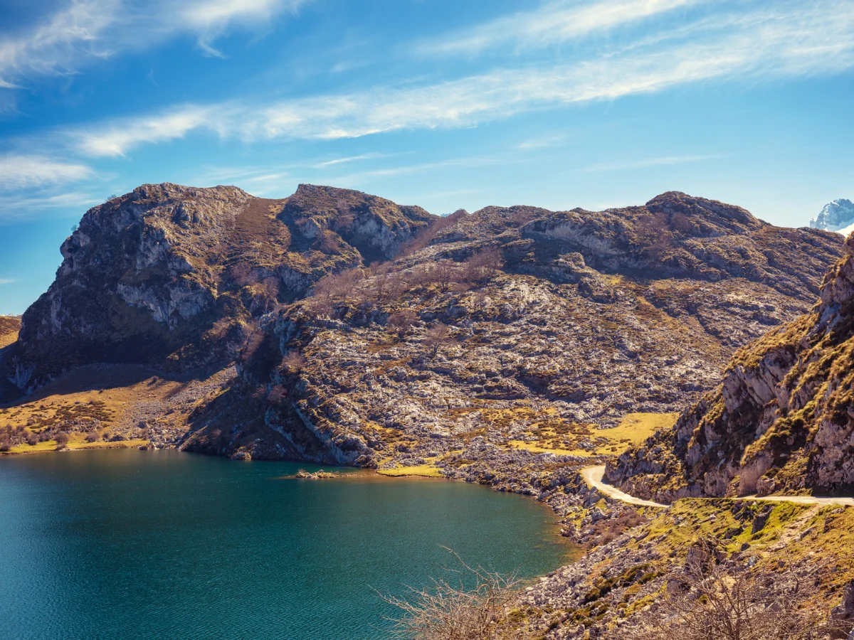 The beautiful Picos de Europa National Park in Spain