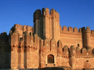 The fortress of Coca in Spain