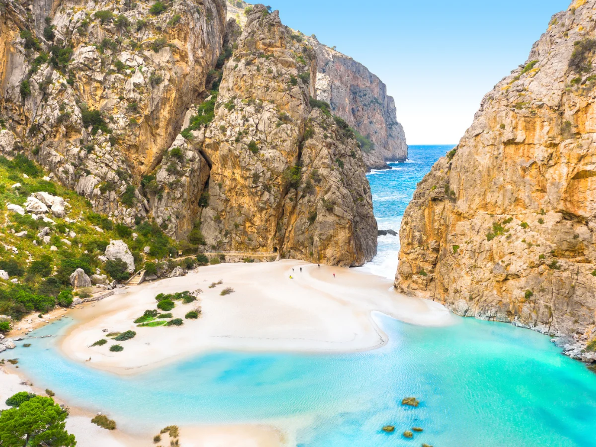 Torrente de Pareis is a wonderful beach on Mallorca