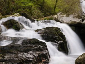 Toxa waterfalls is beautiful