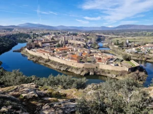 View of the hidden gem Buitrago del Lozoya in Spain