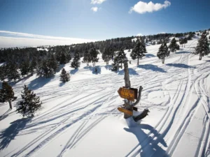 You can ski in Port del Comte ski Station in Spain